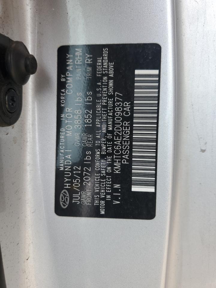 2013 HYUNDAI VELOSTER