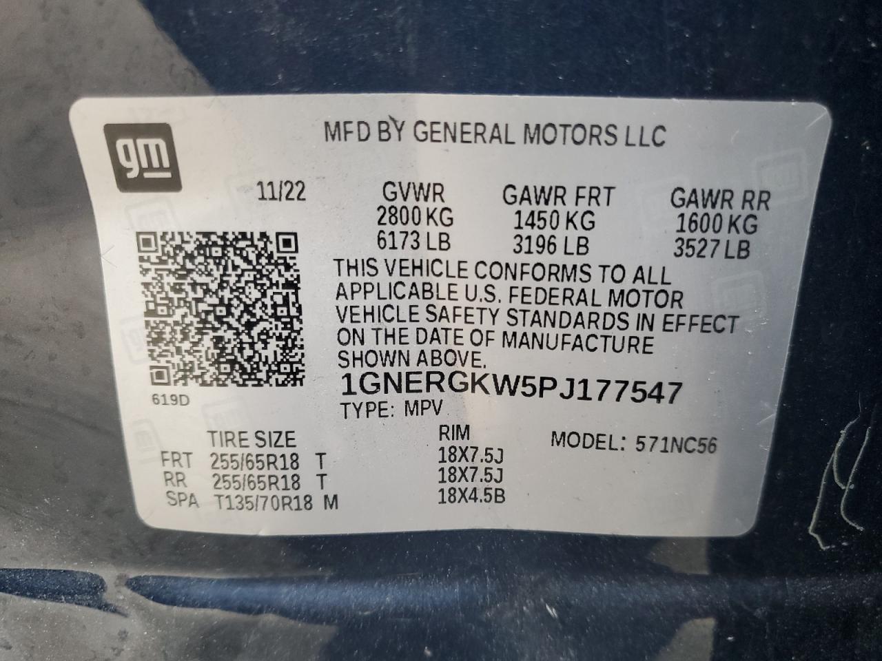 2023 CHEVROLET TRAVERSE