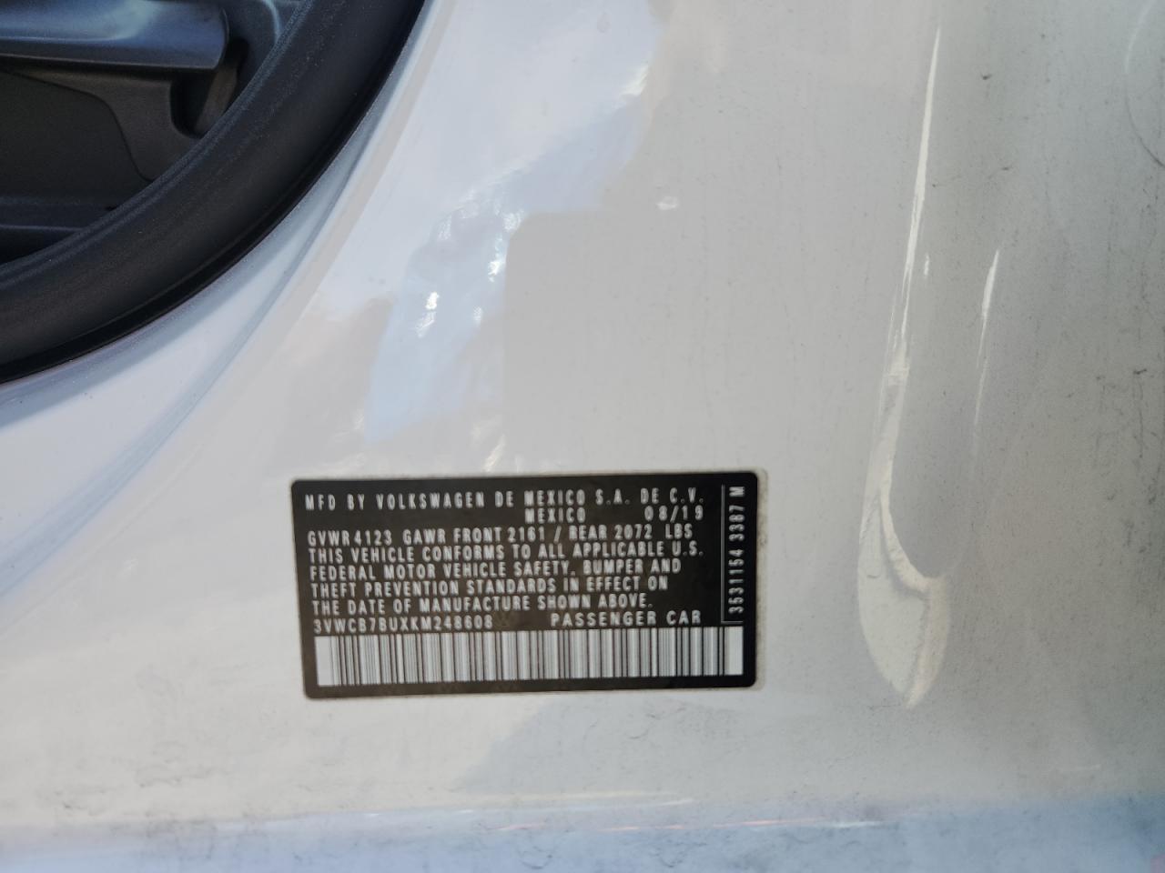 2019 VOLKSWAGEN JETTA