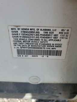 2011 HONDA PILOT