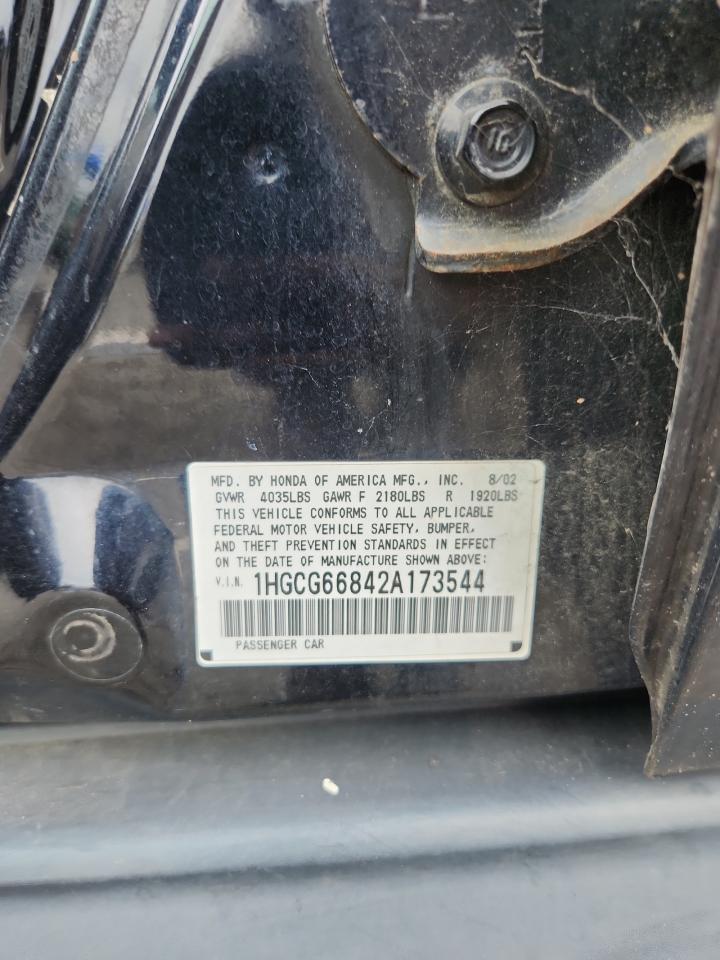 2002 HONDA ACCORD