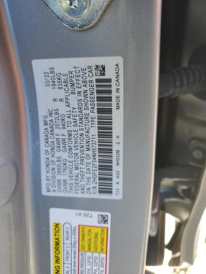 2022 HONDA CIVIC