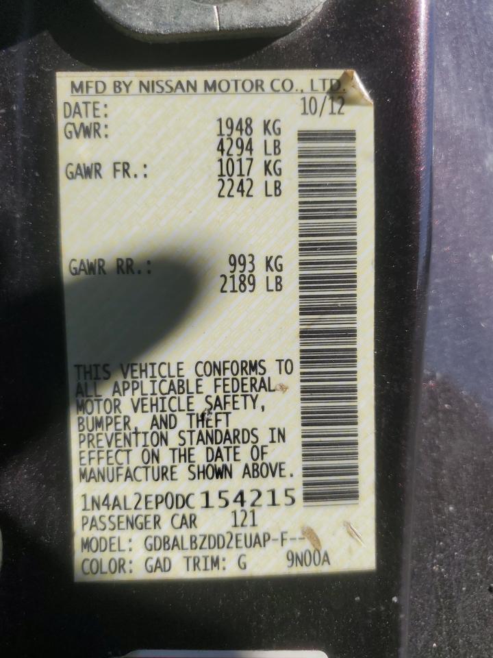 2013 NISSAN ALTIMA