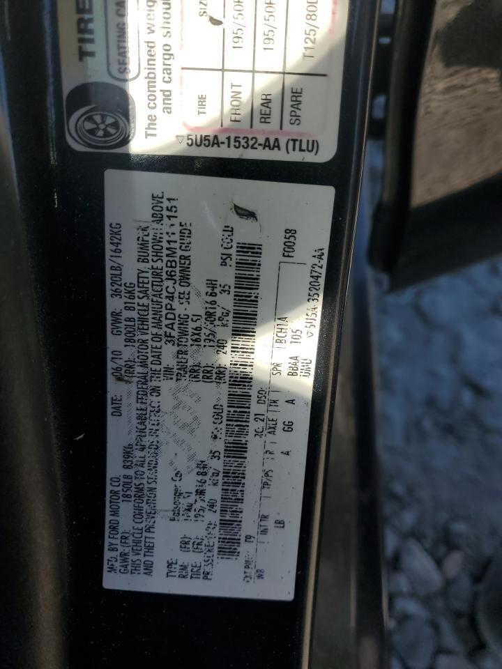 2011 FORD Fiesta
