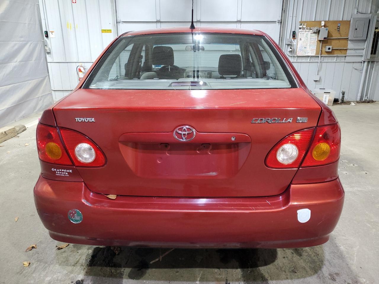2004 TOYOTA COROLLA