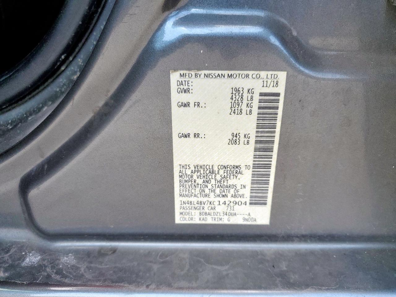 2019 NISSAN ALTIMA