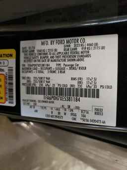 2014 FORD FUSION