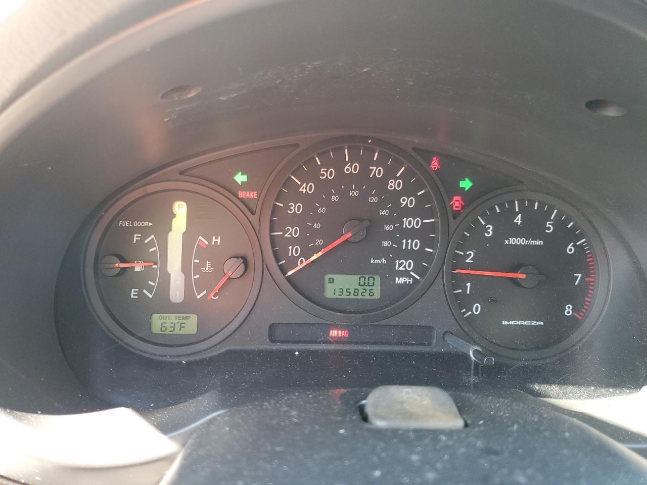 2007 SUBARU IMPREZA