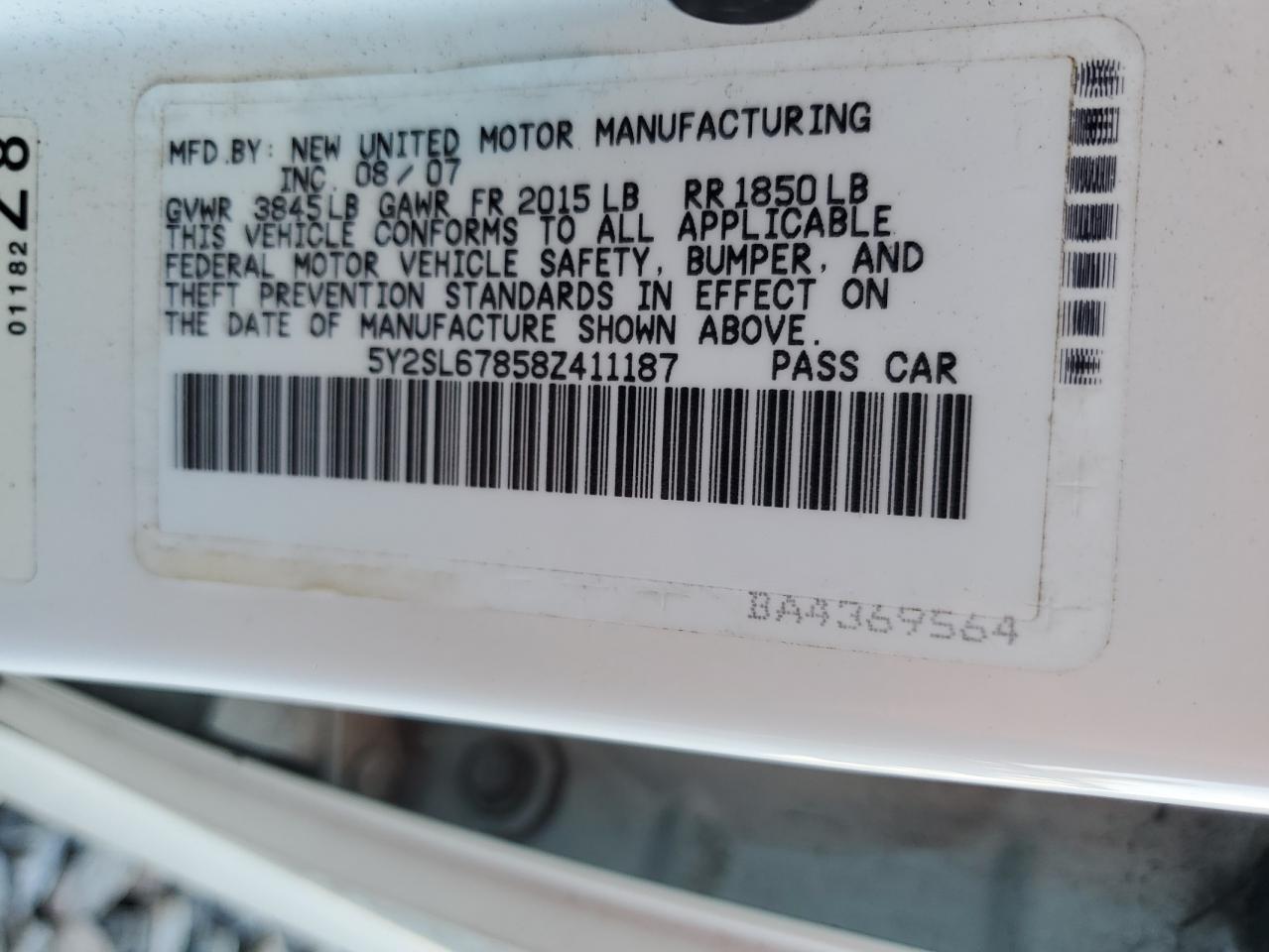2008 PONTIAC VIBE