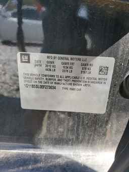 2014 CHEVROLET MALIBU