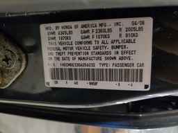2006 HONDA ACCORD