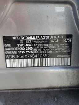 2009 MERCEDES-BENZ E-Class
