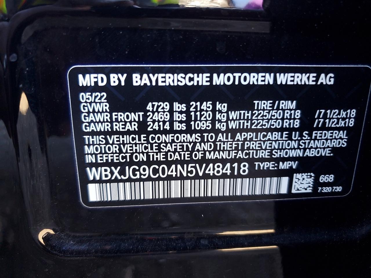 2022 BMW X1
