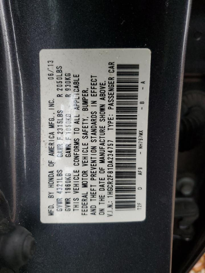 2013 HONDA ACCORD