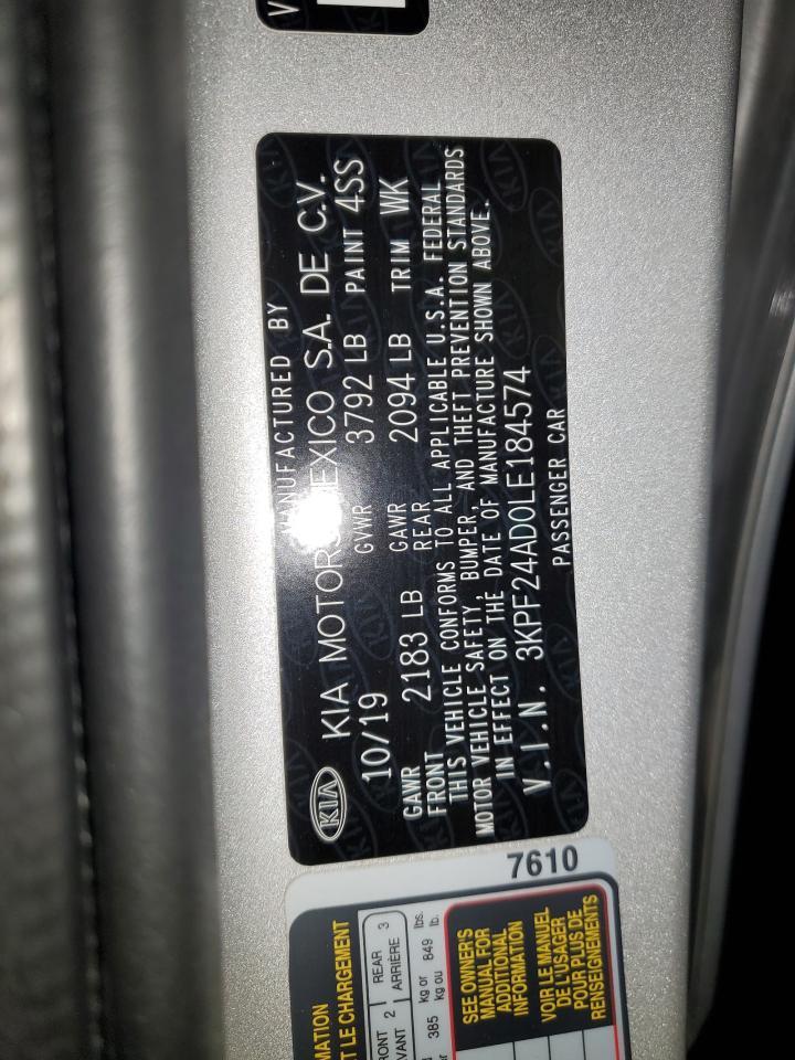 2020 KIA FORTE