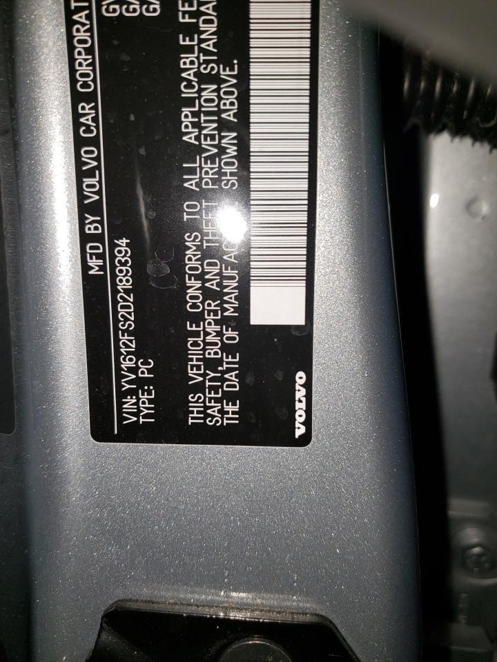 2013 VOLVO S60