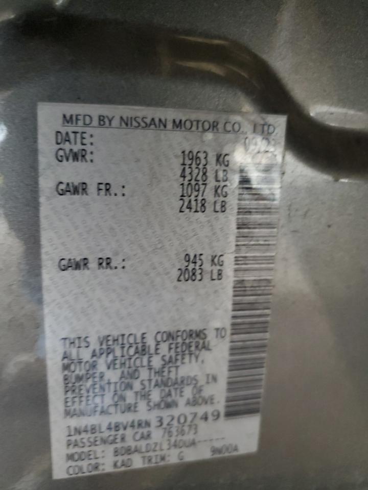 2024 NISSAN ALTIMA