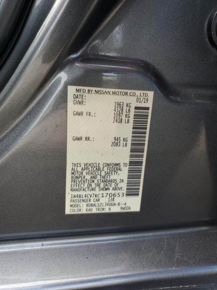 2019 NISSAN ALTIMA