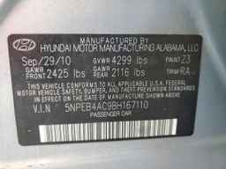 2011 HYUNDAI SONATA