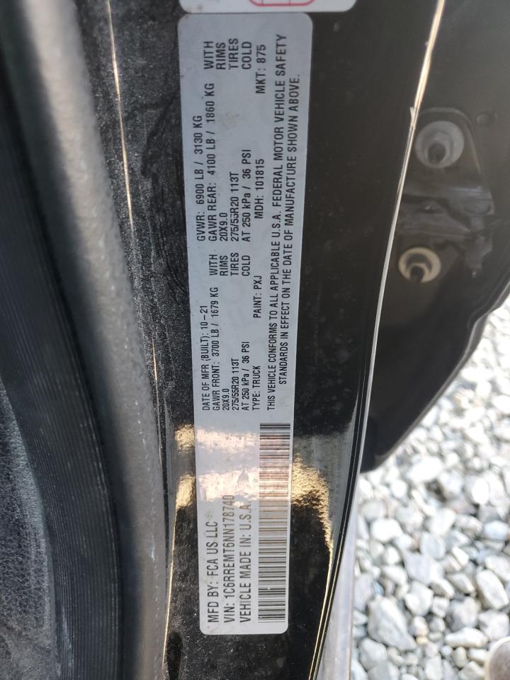 2022 RAM 1500
