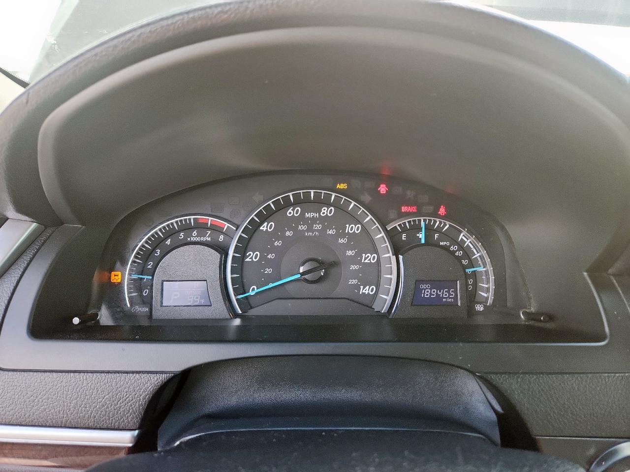 2012 TOYOTA CAMRY