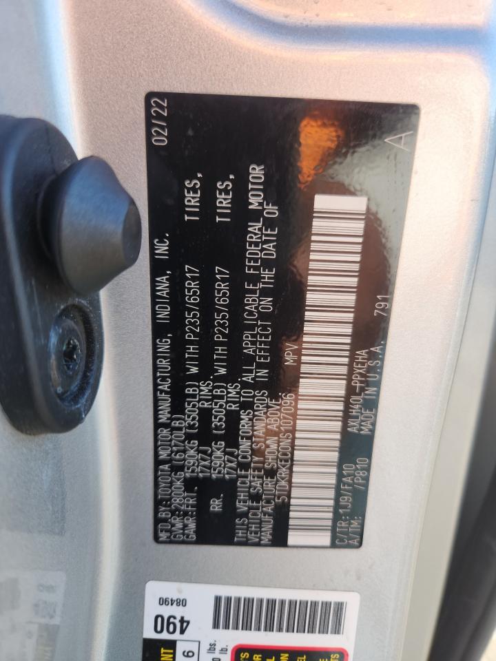 2022 TOYOTA SIENNA