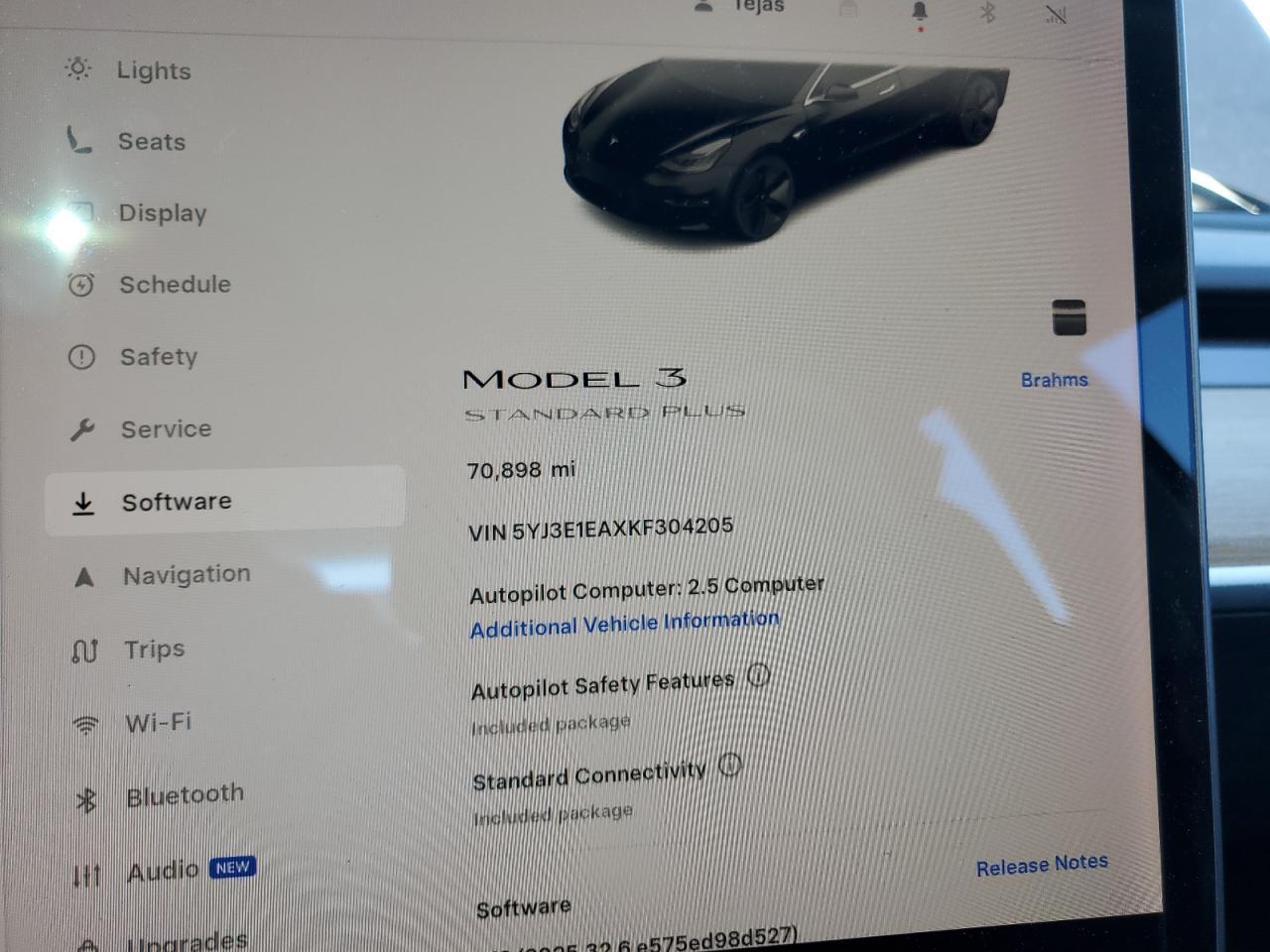 2019 TESLA MODEL 3