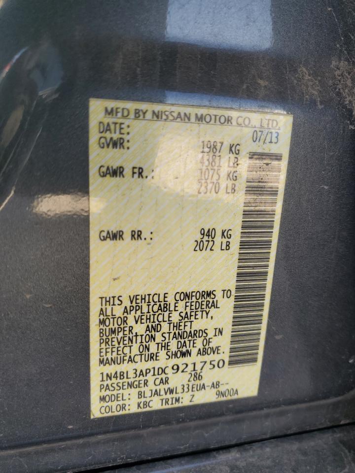 2013 NISSAN ALTIMA