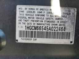 2005 HONDA ACCORD