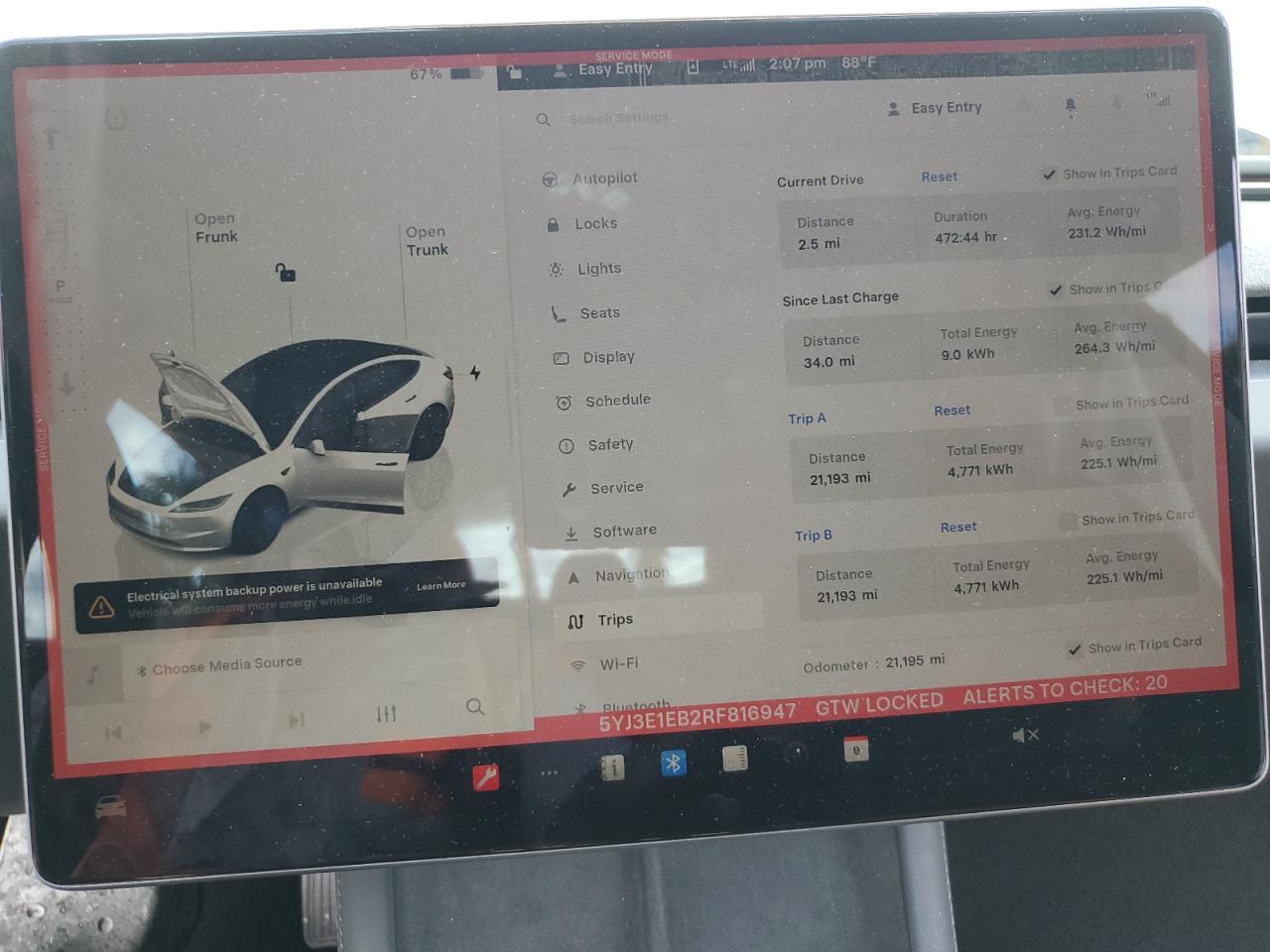 2024 TESLA MODEL 3