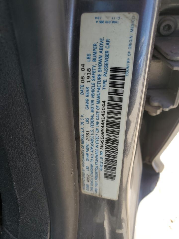 2004 VOLKSWAGEN JETTA