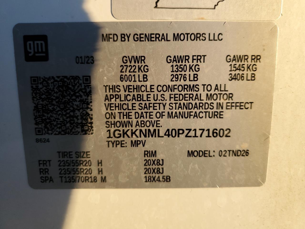 2023 GMC ACADIA