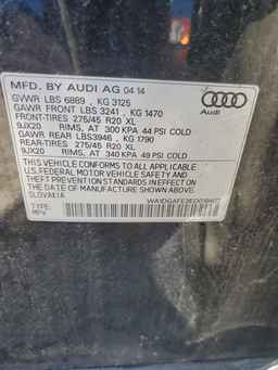 2014 AUDI Q7