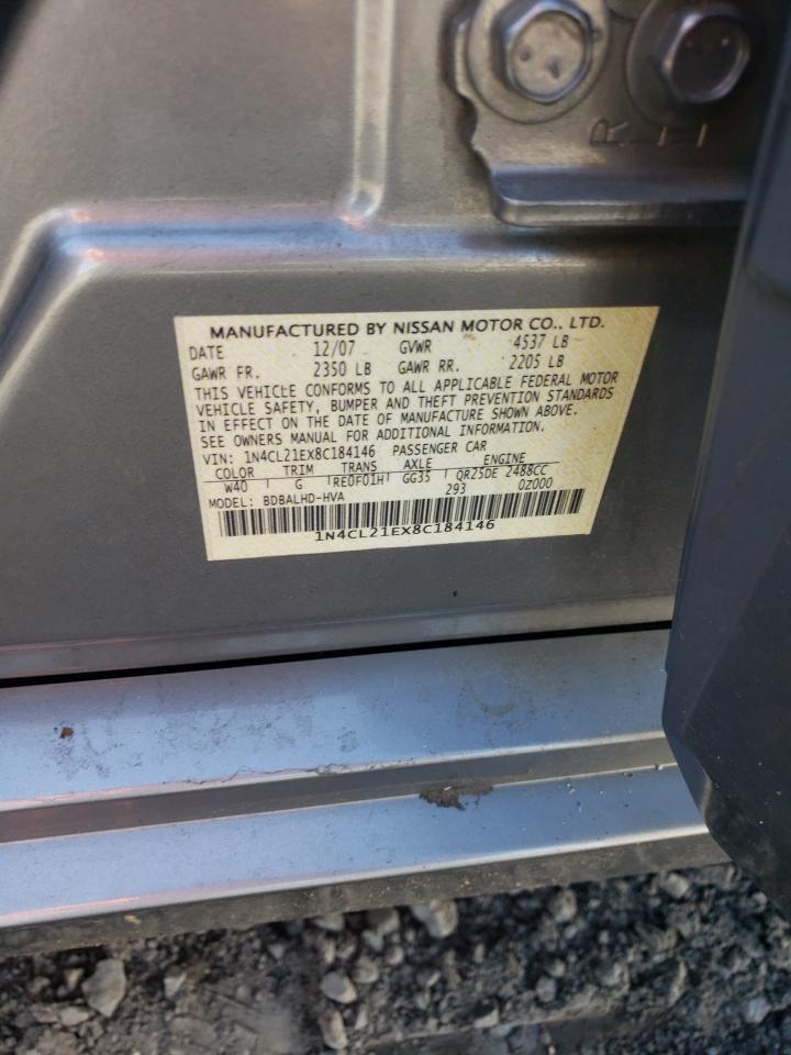 2008 NISSAN ALTIMA