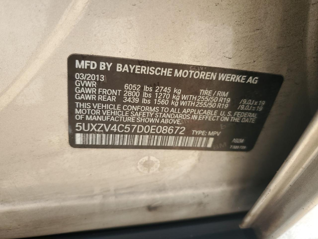 2013 BMW X5
