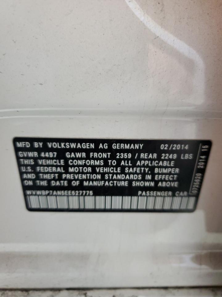 2014 VOLKSWAGEN CC