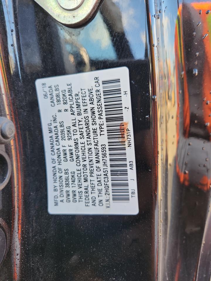 2018 HONDA CIVIC