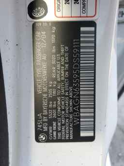 2005 BMW 7 series