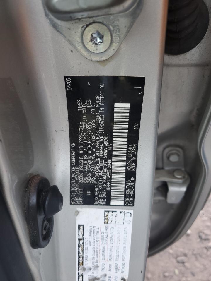 2005 TOYOTA HIGHLANDER
