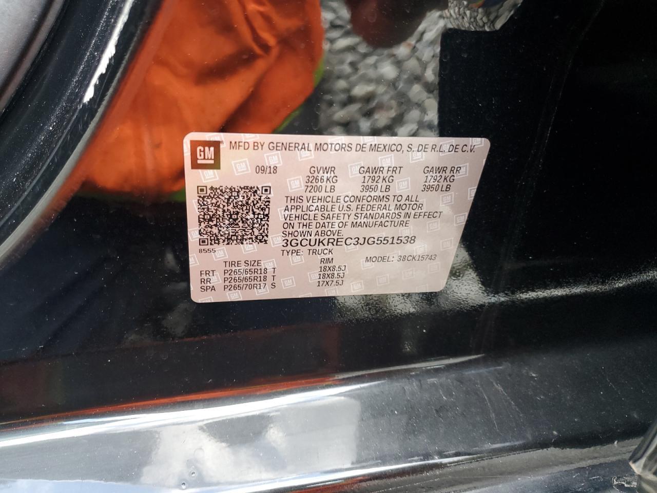 2018 CHEVROLET Silverado