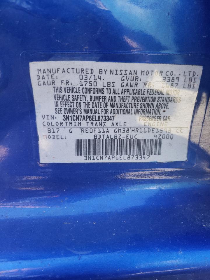 2014 NISSAN VERSA