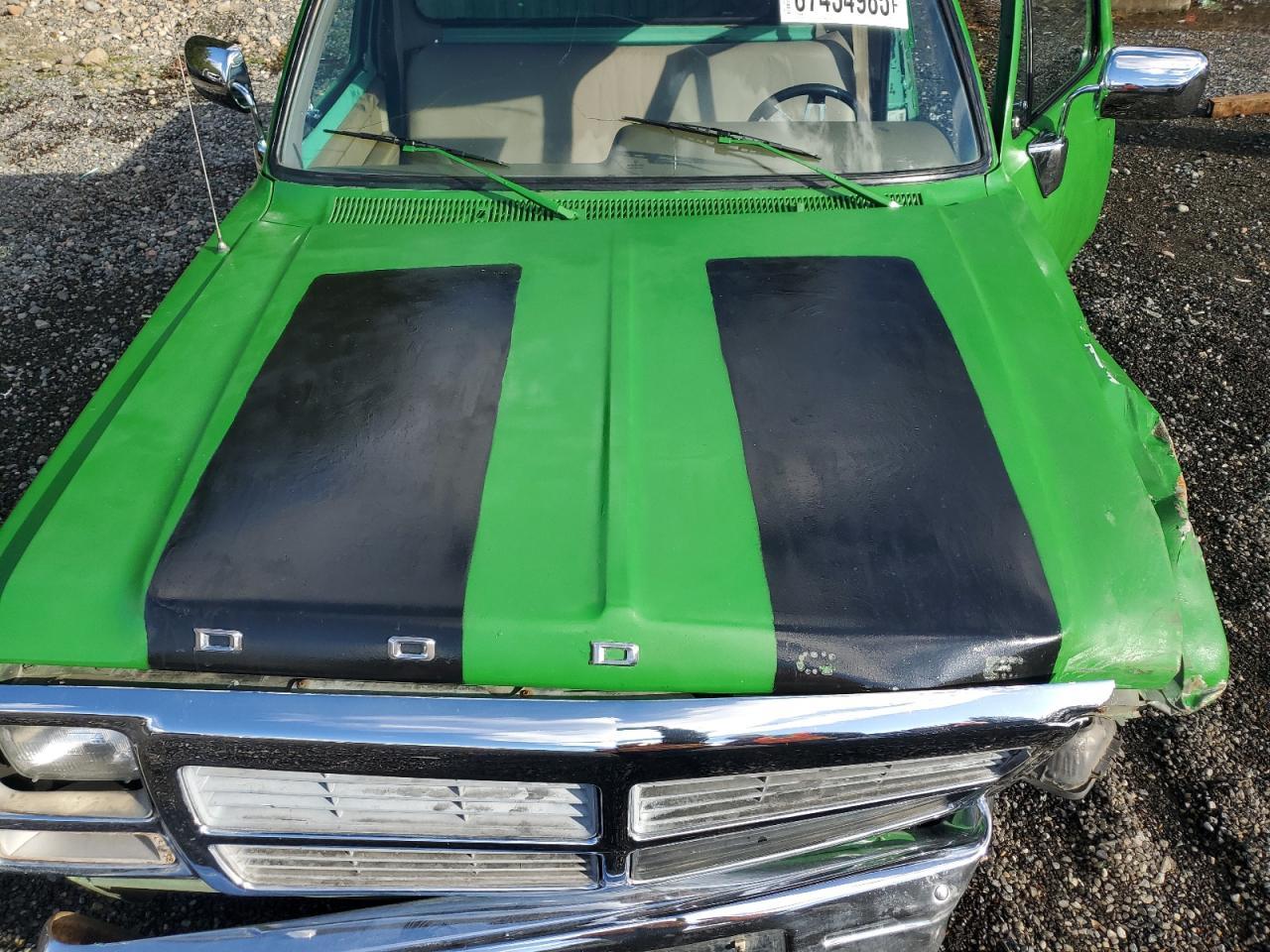 1991 DODGE D-Series
