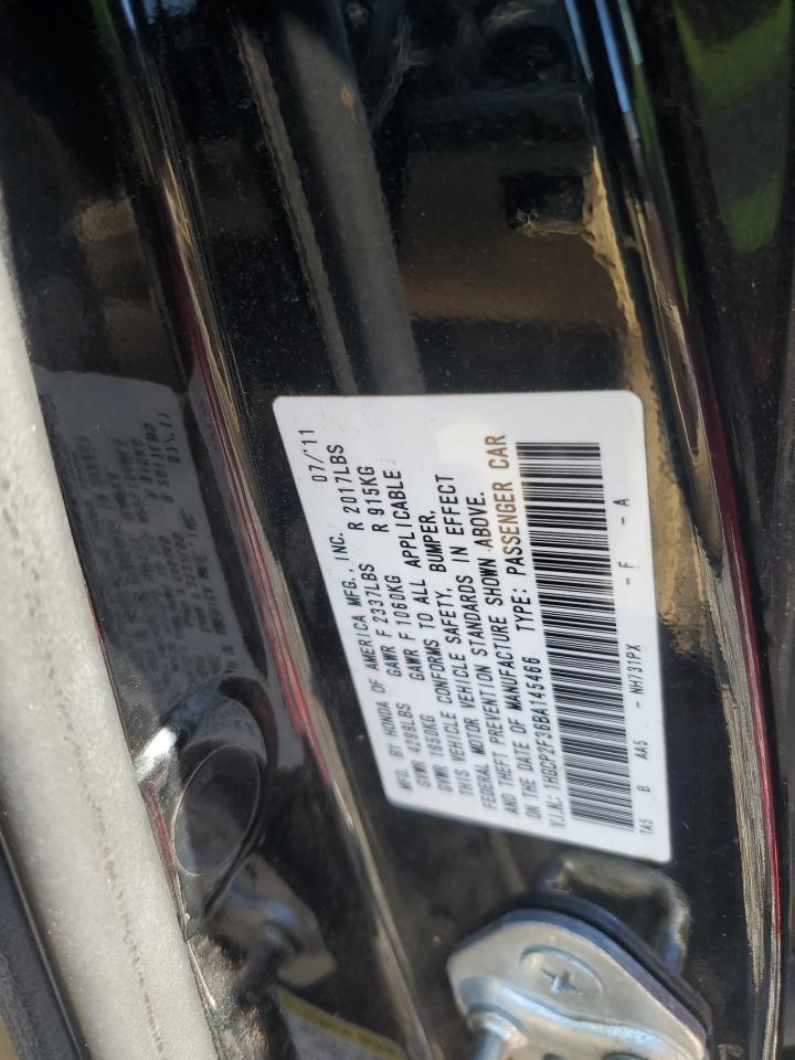 2011 HONDA ACCORD