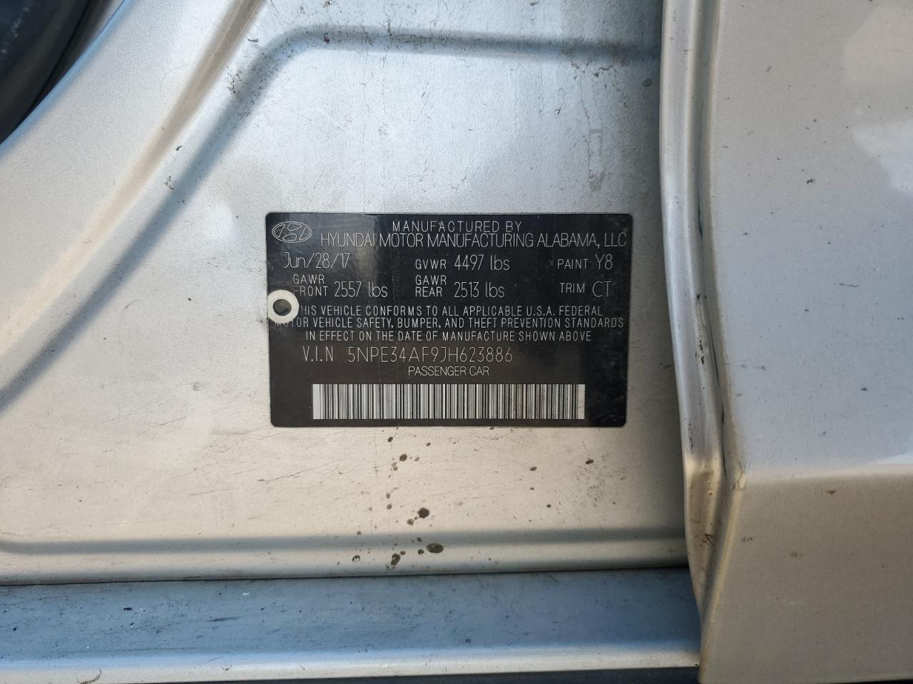 2018 HYUNDAI SONATA