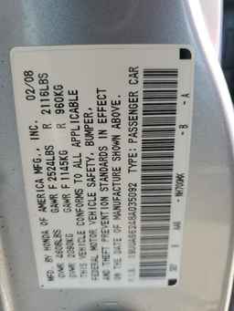 2008 ACURA TL