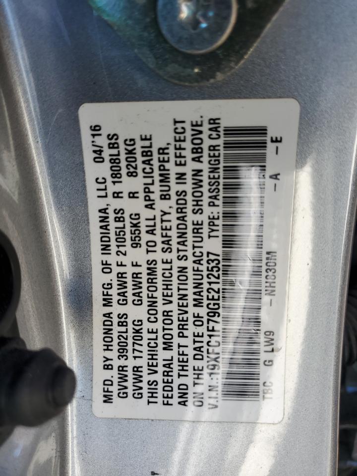 2016 HONDA CIVIC