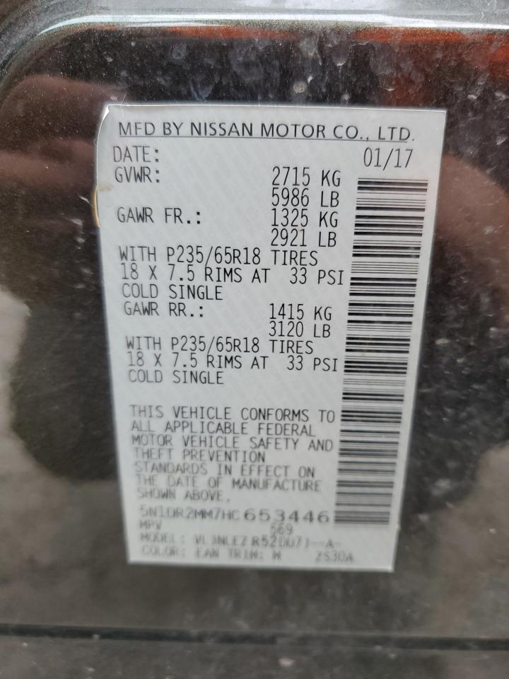 2017 NISSAN PATHFINDER
