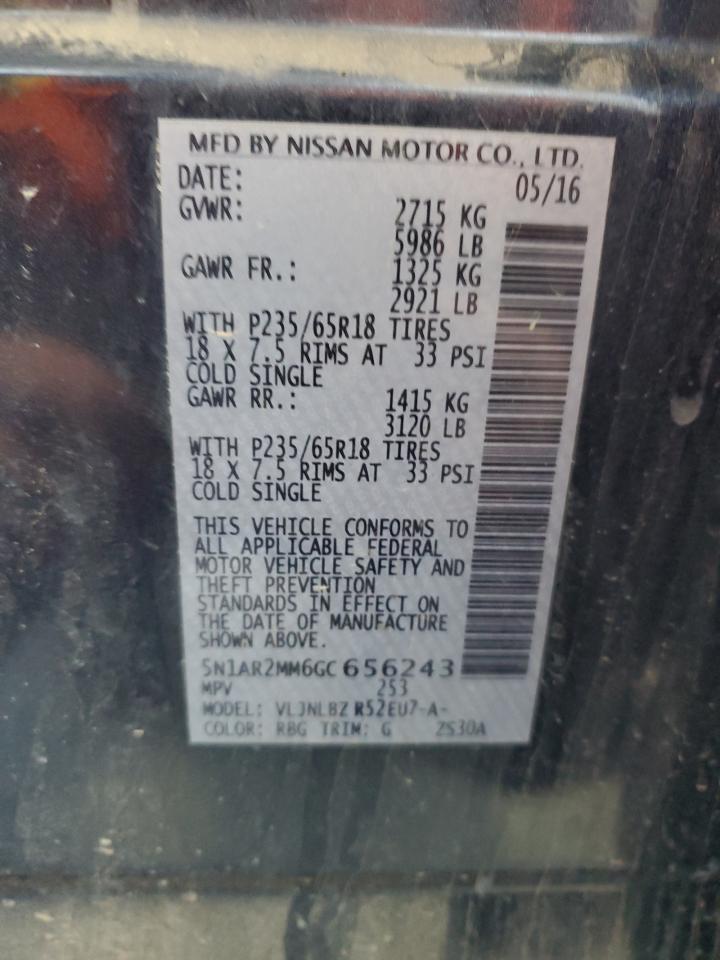 2016 NISSAN PATHFINDER