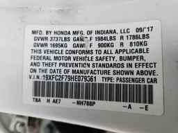 2017 HONDA CIVIC