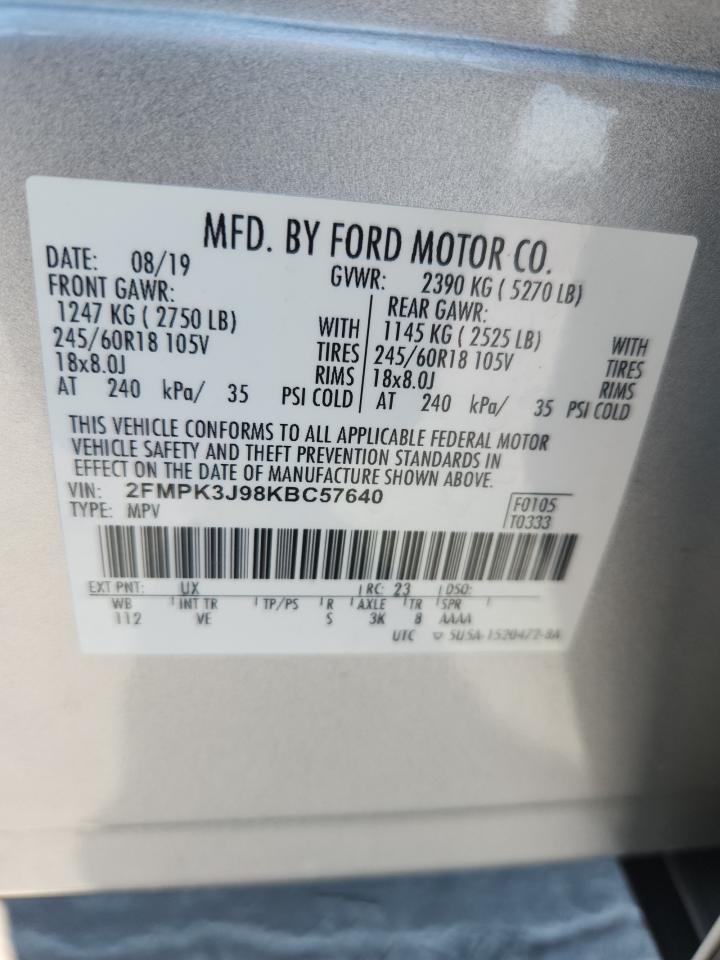 2019 FORD EDGE